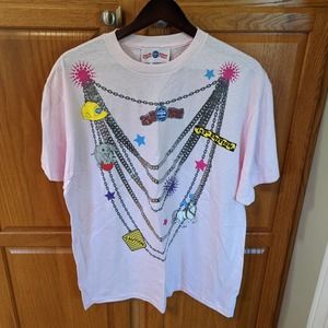 Vintage light pink women size L t shirt the greatest show on earth ringling